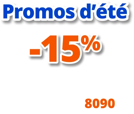 Pour 2 t-shirts achetés -30% sur l'article le plus cher avec le code 8016