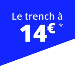 Le trench à 14€